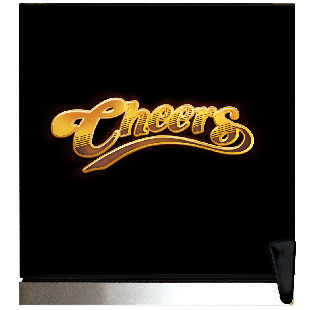 Cheers Horses Designed Glass Door Bar Fridge 70 Litre - Model HUS-SC70-SS-CH-HS