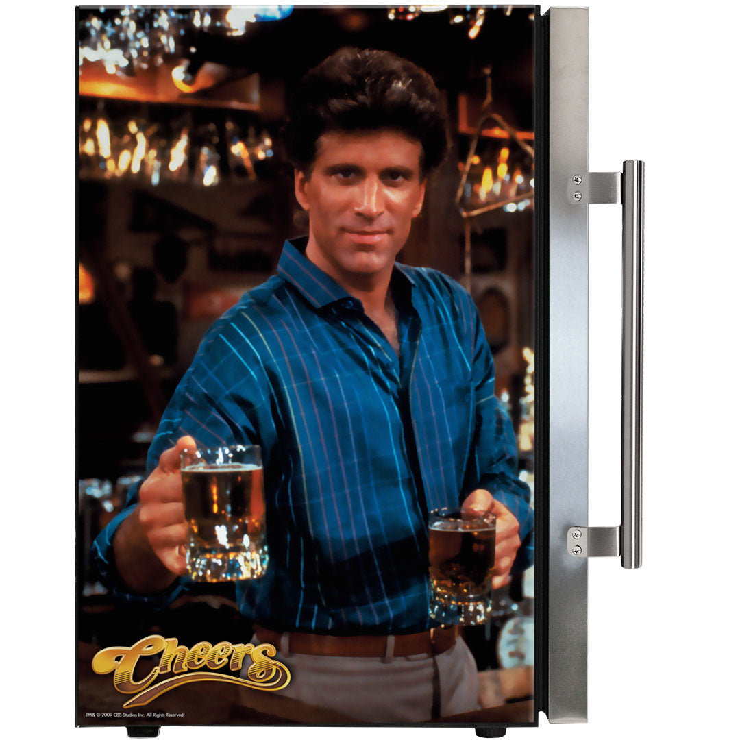 Cheers-Sam Designed Glass Door Bar Fridge 70 Litre - Model HUS-SC70-SS-CH-SAM