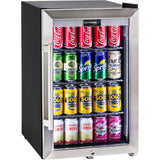 Schmick HUS-SC70-SS bar fridge - front view