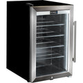 Schmick HUS-SC70L-SS bar fridge - side view