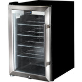 Schmick HUS-SC70L-SS bar fridge - interior view