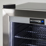 Schmick HUS-SC70L-SS bar fridge - detail view