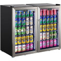 Schmick HUS-SC88-SS-COMBO bar fridge - front view