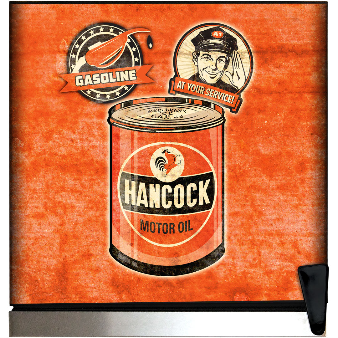 Vintage Fuel Pump Bar Fridge 98L – SC88 – HUS-SC88-FP-HANCOCK