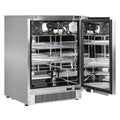 Fully Integrated Outdoor Blastcool 1 Door Bar Fridge Best Alfresco 316 Stainless Quiet Right Hinge - Model iXP1-840-R