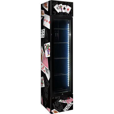 Joker Playing Cards Bar Fridge – 160L – Poker Black Jack