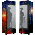 Lest We Forget Upright Bar Fridge 370L – SC372 – SC372B-LWF2