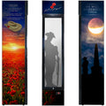 Lest We Forget Upright Bar Fridge 160L – SS-P160 – SS-P160FA-LWF2