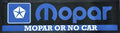 Mopar Or No Car Premium Rubber-Backed Bar Mat Runner