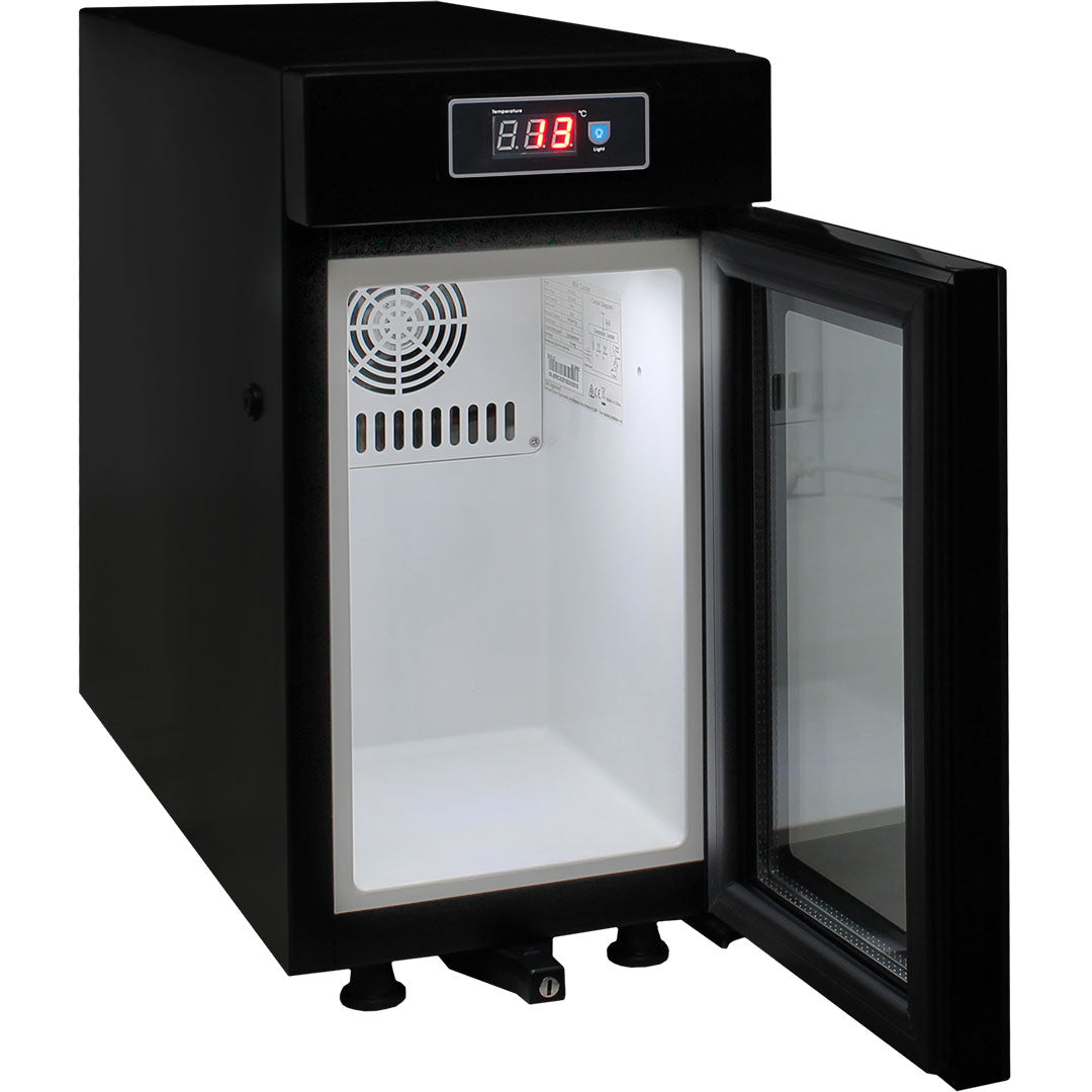 Schmick SK-BR9C - Mini Bar Fridge Made For Milk Storage Under 4°C - For Use With Coffee Machines 9Litre