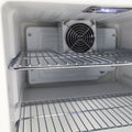 Schmick HUS-SC50W bar fridge - glass door detail