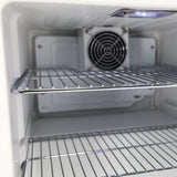Schmick HUS-SC50W bar fridge - glass door detail