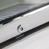 Schmick HUS-SC50WH bar fridge - glass door detail