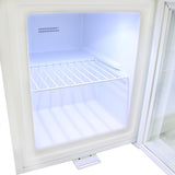 Schmick SD36 bar fridge - glass door detail