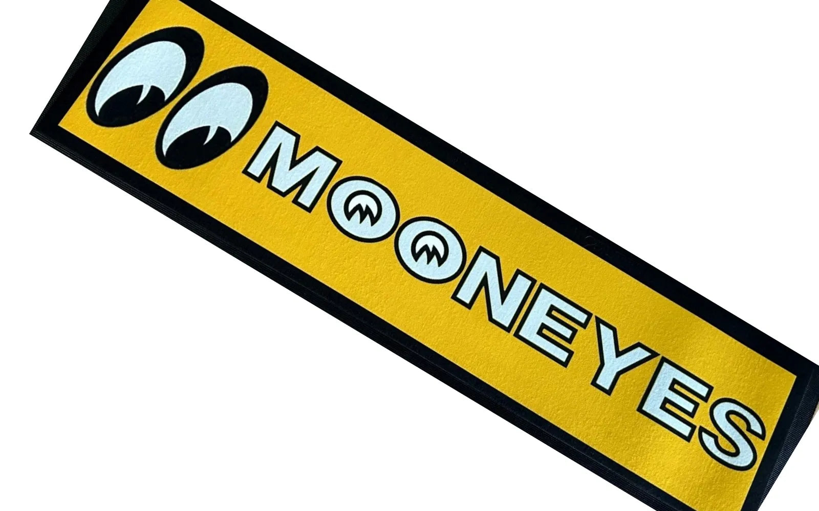 Mooneyes Premium Rubber-Backed Bar Mat Runner
