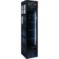 Police Box Skinny Upright Bar Fridge - SS-P160FA-PB