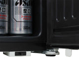 Great Northern BC70B-BTS-GOLD bar fridge - handle detail