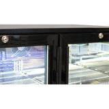 Rhino 208L Commercial 2 Door Bar Fridge – SG2 – SG2H-NC