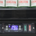 Rhino SG3H-B bar fridge - glass door detail