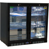 Rhino 208L Commercial 2 Door Bar Fridge – SG2 – SG2H-NC