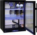 Rhino SG1R-NC bar fridge - glass door detail