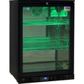 Rhino SG1R-NC bar fridge - glass door detail