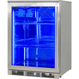 Rhino ENV1L-SS bar fridge - interior view