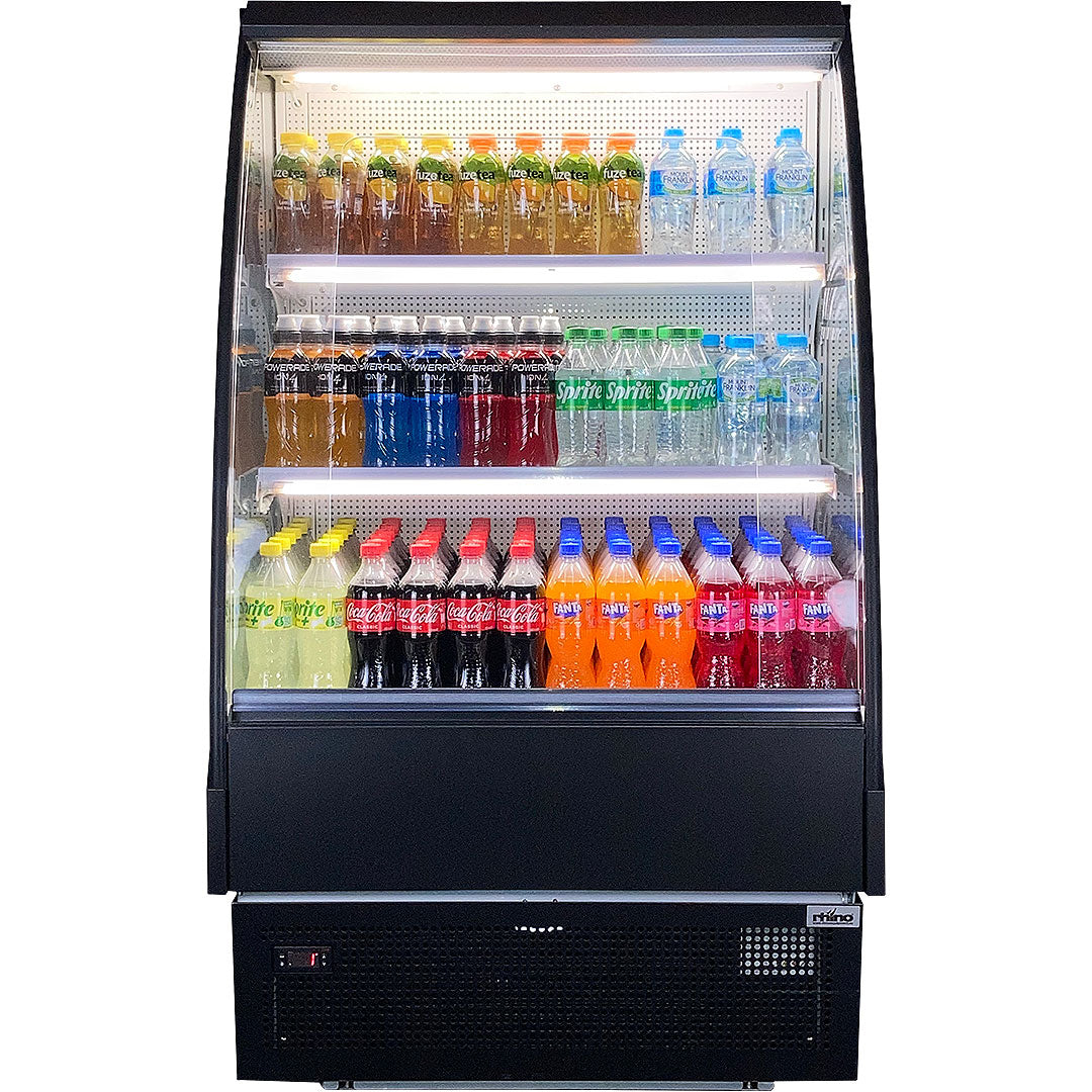 Rhino TK-9 bar fridge - open door view