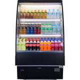 Rhino TK-9 bar fridge - open door view