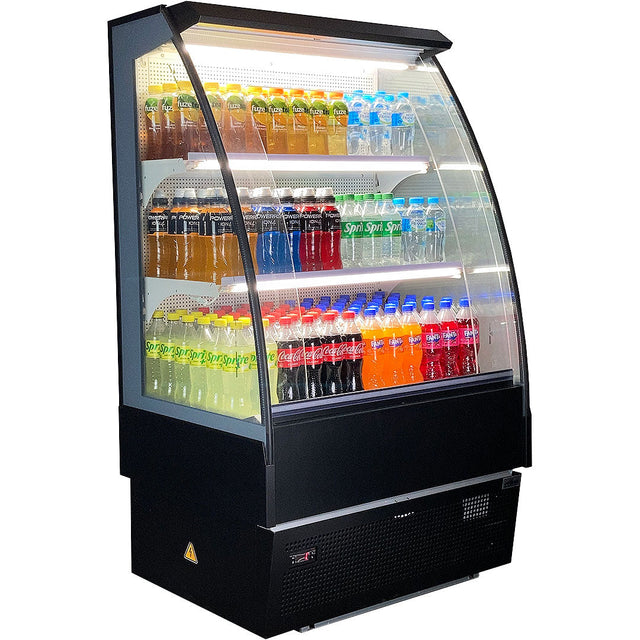 Rhino TK-9 bar fridge - open door view