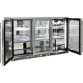 Rhino ENV3H-SS bar fridge - energy rating label