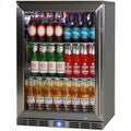 Rhino GSP1HL-SS bar fridge - front view