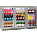 Rhino GSP3H-SS bar fridge - front view