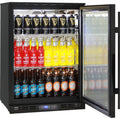 Rhino SG1R-B bar fridge - glass door detail