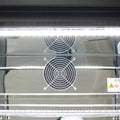 Rhino SG1L-B bar fridge - glass door detail