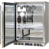Rhino SG1L-HD bar fridge - glass door detail