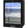 Rhino SG1L-B-HD bar fridge - glass door detail