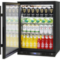 Rhino SG1L-B bar fridge - glass door detail
