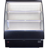 Rhino TK-12 bar fridge - open door view