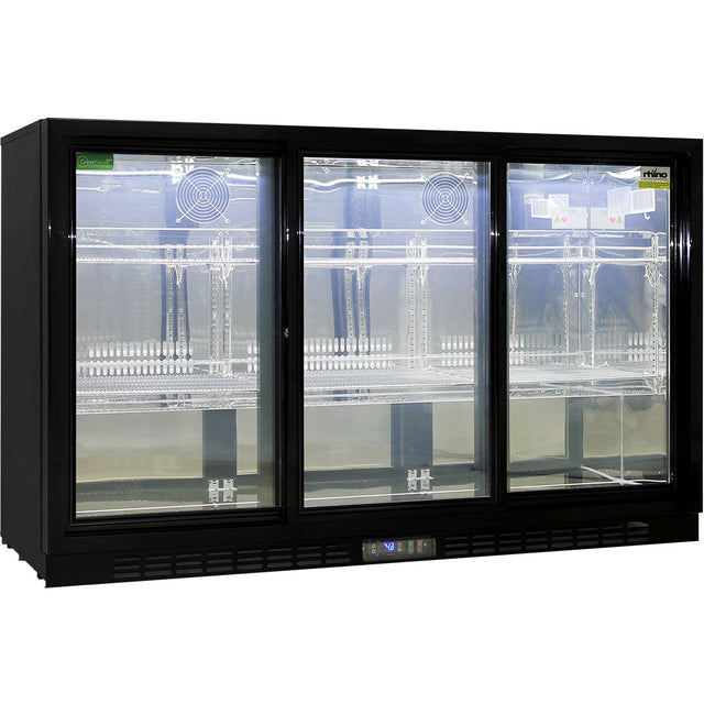 Rhino SG3S-B bar fridge - front view