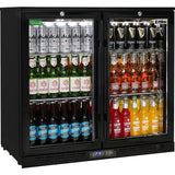 Rhino SG2H-B bar fridge - front view