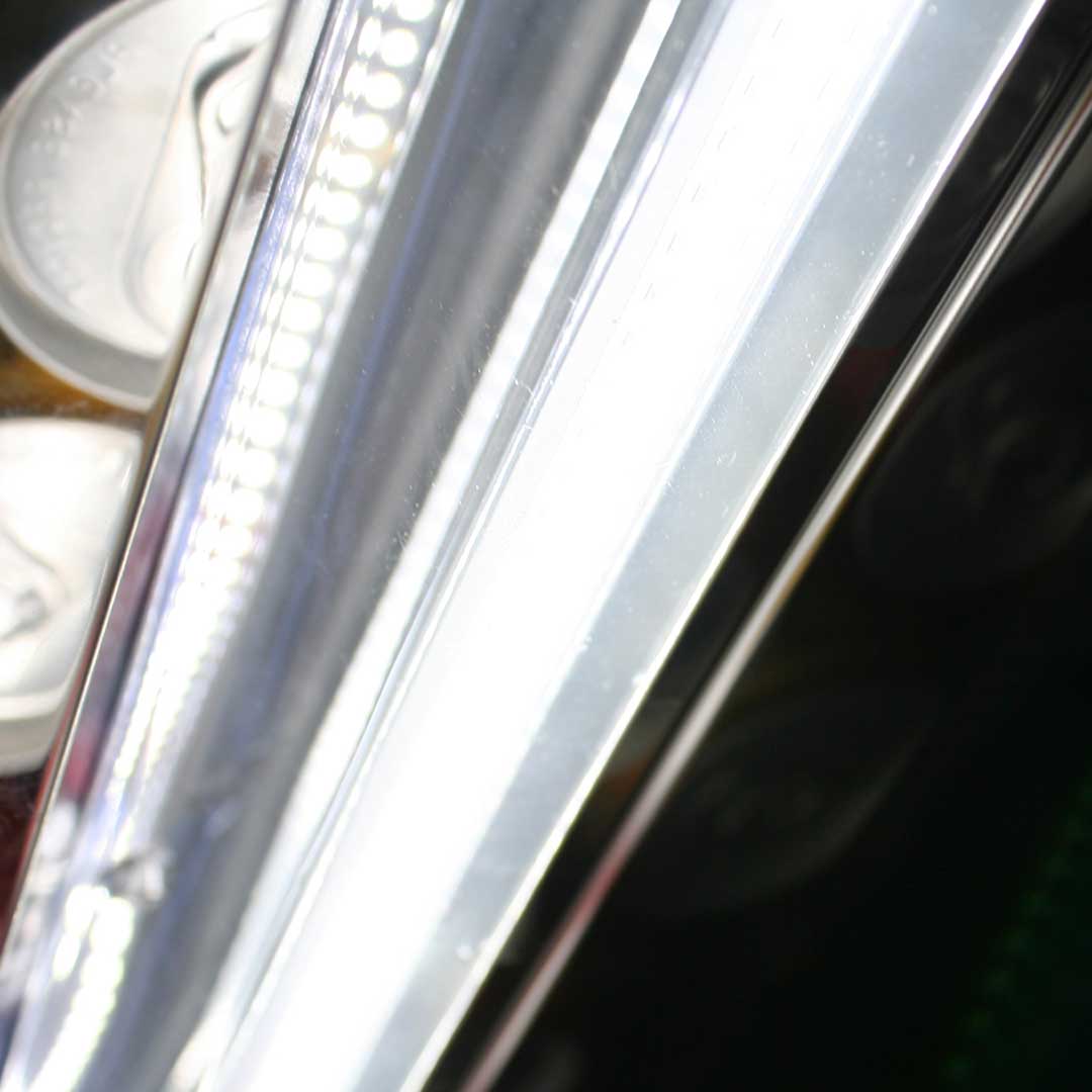 Rhino SG2S-B bar fridge - glass door detail