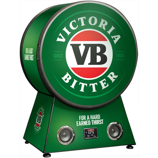 Schmick RF-42-VB-V1 – Round VB Bar Fridge with Bluetooth, Speakers & Bottle Opening Sound – 42 Litres