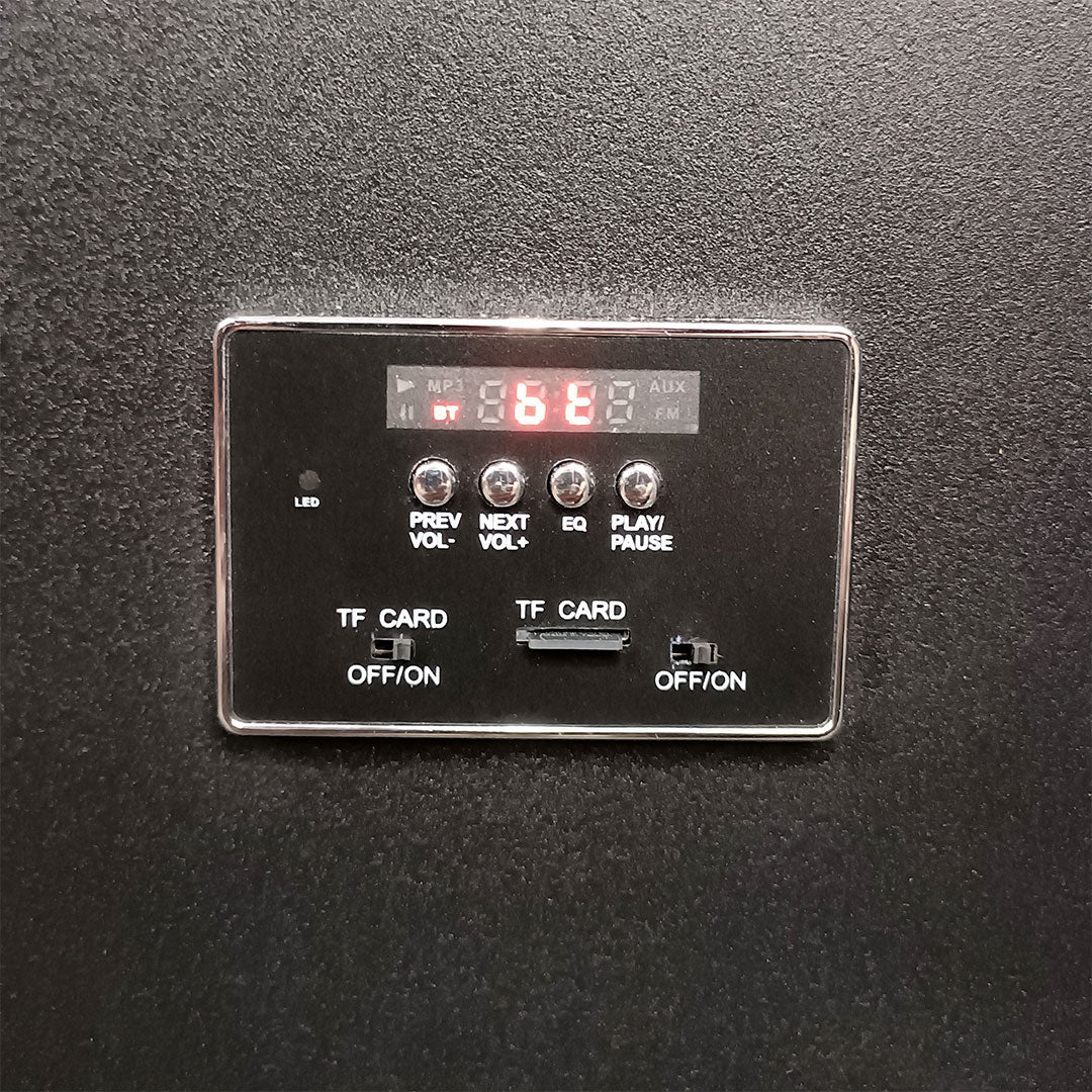 Round Shaped Bar Fridge With Blue Tooth And Speakers Makes A Great Gift Idea  - Model  RF-42