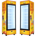 Bundy Rum Upright Quiet Running Black Glass Door Bar Fridge - Model SC372B-Bundy-1