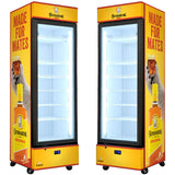 Bundy Rum Upright Quiet Running Black Glass Door Bar Fridge - Model SC372B-Bundy-1