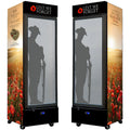Lest We Forget SC372B-LWF refrigerators - mockup render