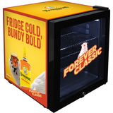 Official Bundy Rum branded Glass Door Mini Fridge With a Lock - CHOOSE FROM 6 DESIGNS - Model SC50AB-Bundy1