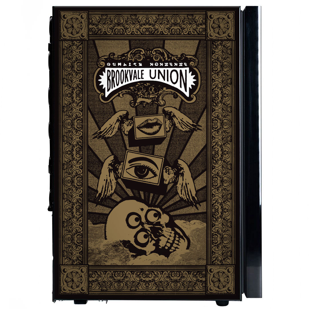 Brookvale Union Branded Glass Door Bar Fridge With Cool Frosted Door Logo - Model SC70-B-BVU