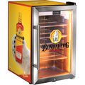 Bundy Branded - 6 Designs to choose from! - Triple Glazed Glass Door Bar Fridge With Bundy Branding -  Model SC70-SS-1